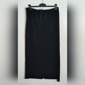 Wild Fable Women's Black Velour Maxi Skirt - Size Large